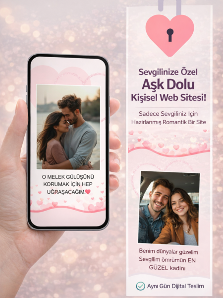 Sevgiliye Özel Web Sitesi Yaptır