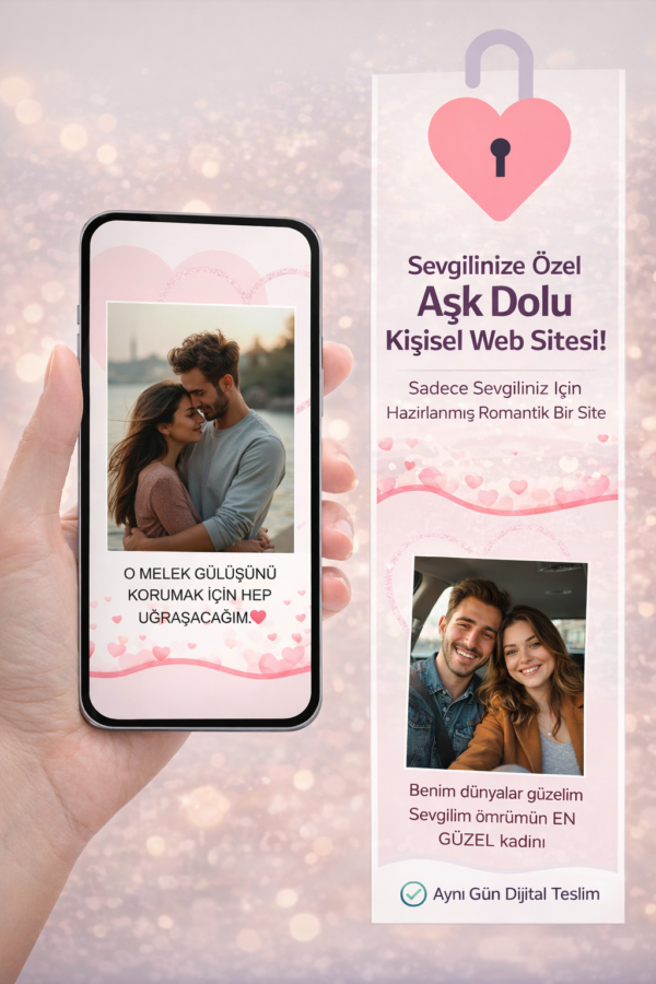 Sevgiliye Özel Web Sitesi Yaptır