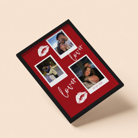 Fotoğraflı Love Poster Tablo